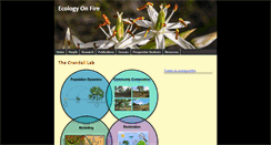 Desktop Screenshot of ecologyonfire.com